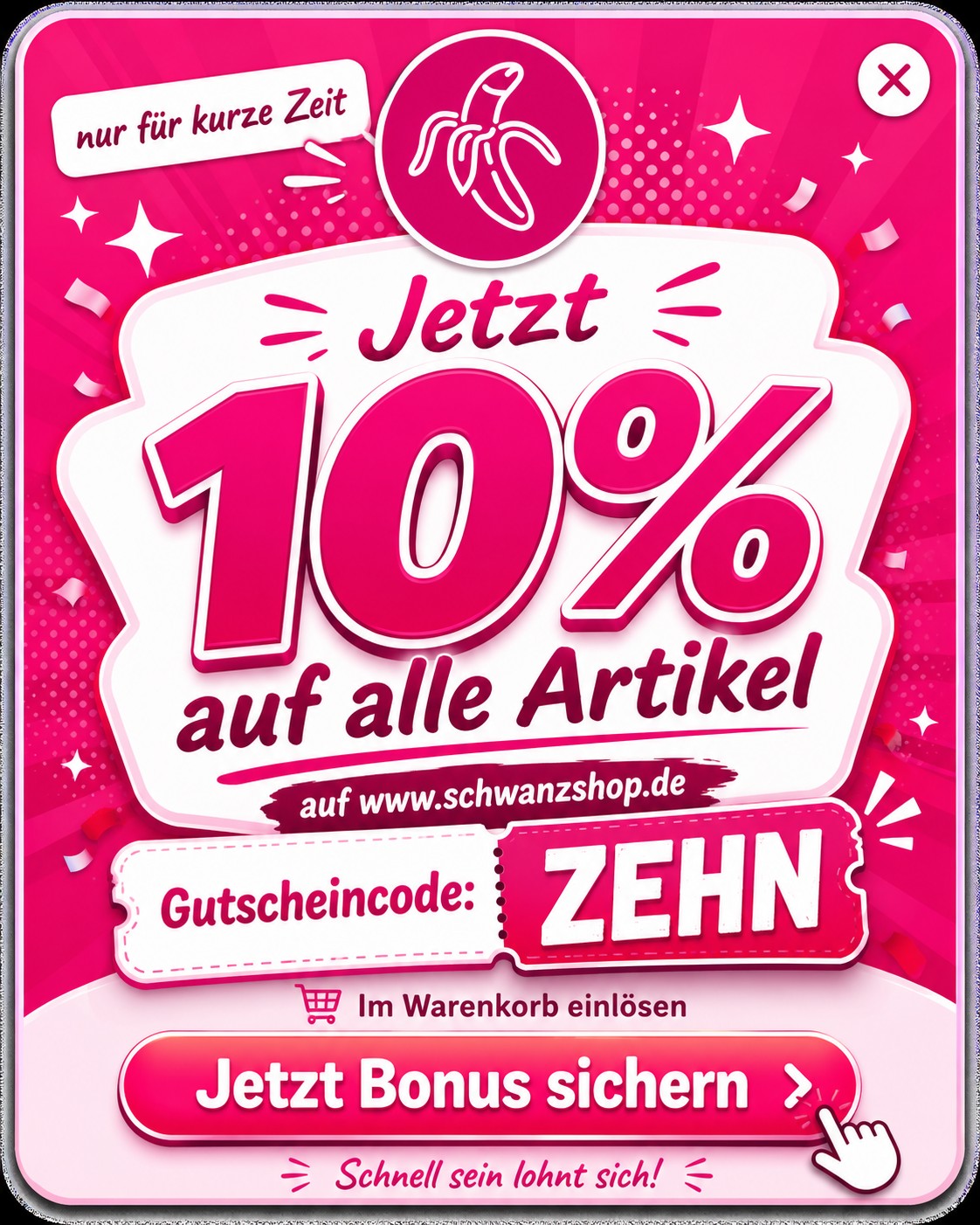 10% im Schwanzshop